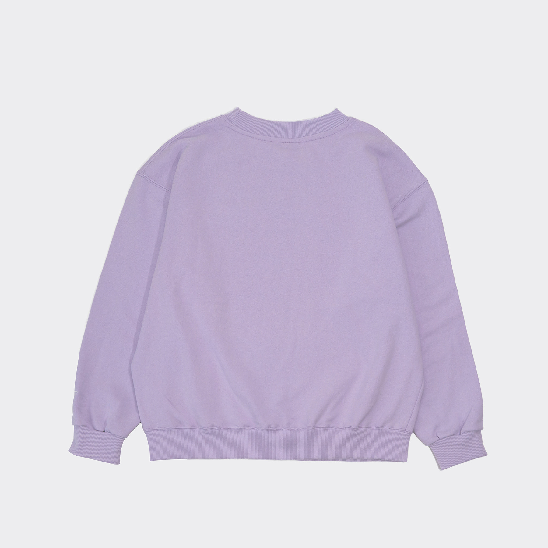 Sporty Logo sweatshirt(Oversize fit) Lavender