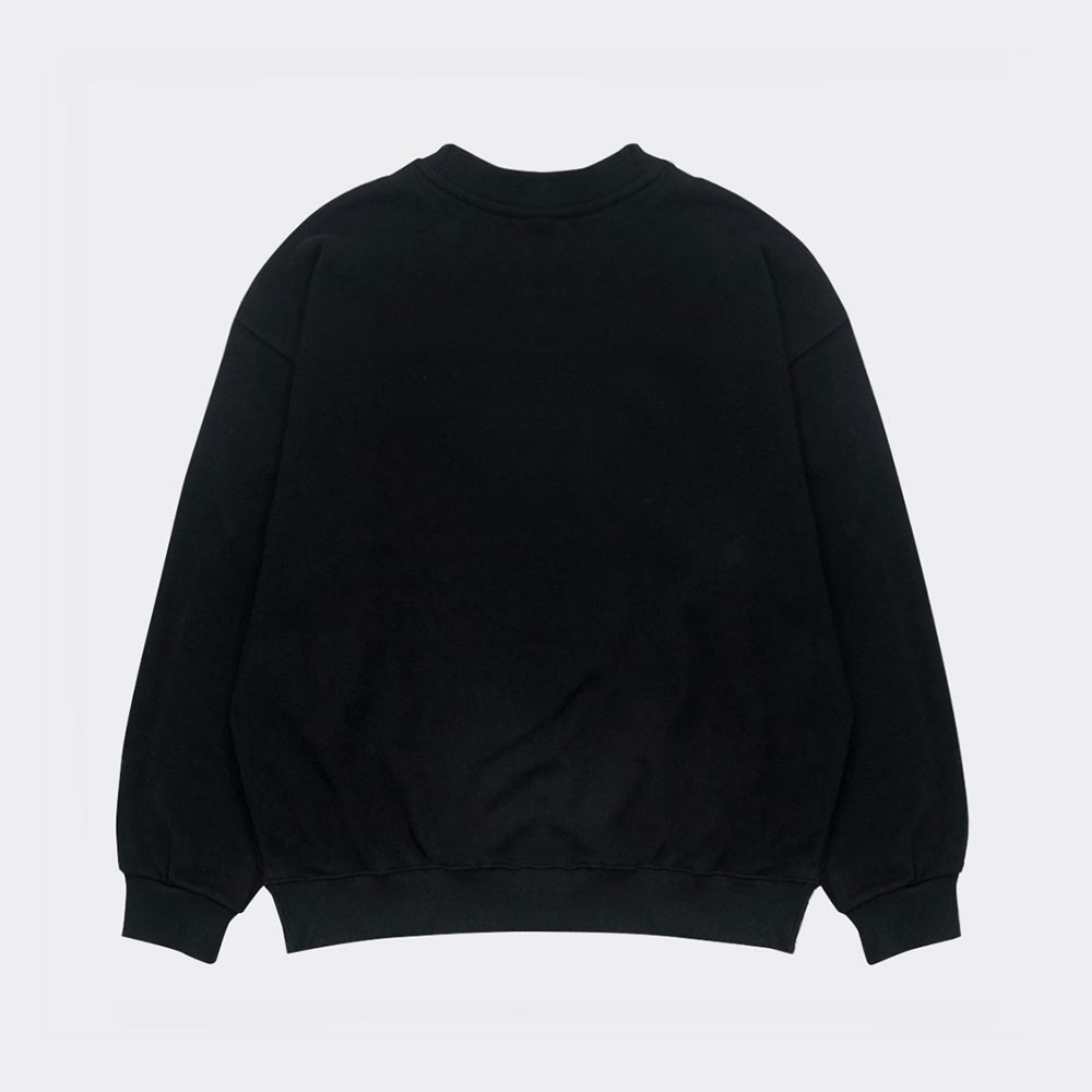 Riso Graphic Birphin (Bird + Dolphin) Sweatshirt (Black)