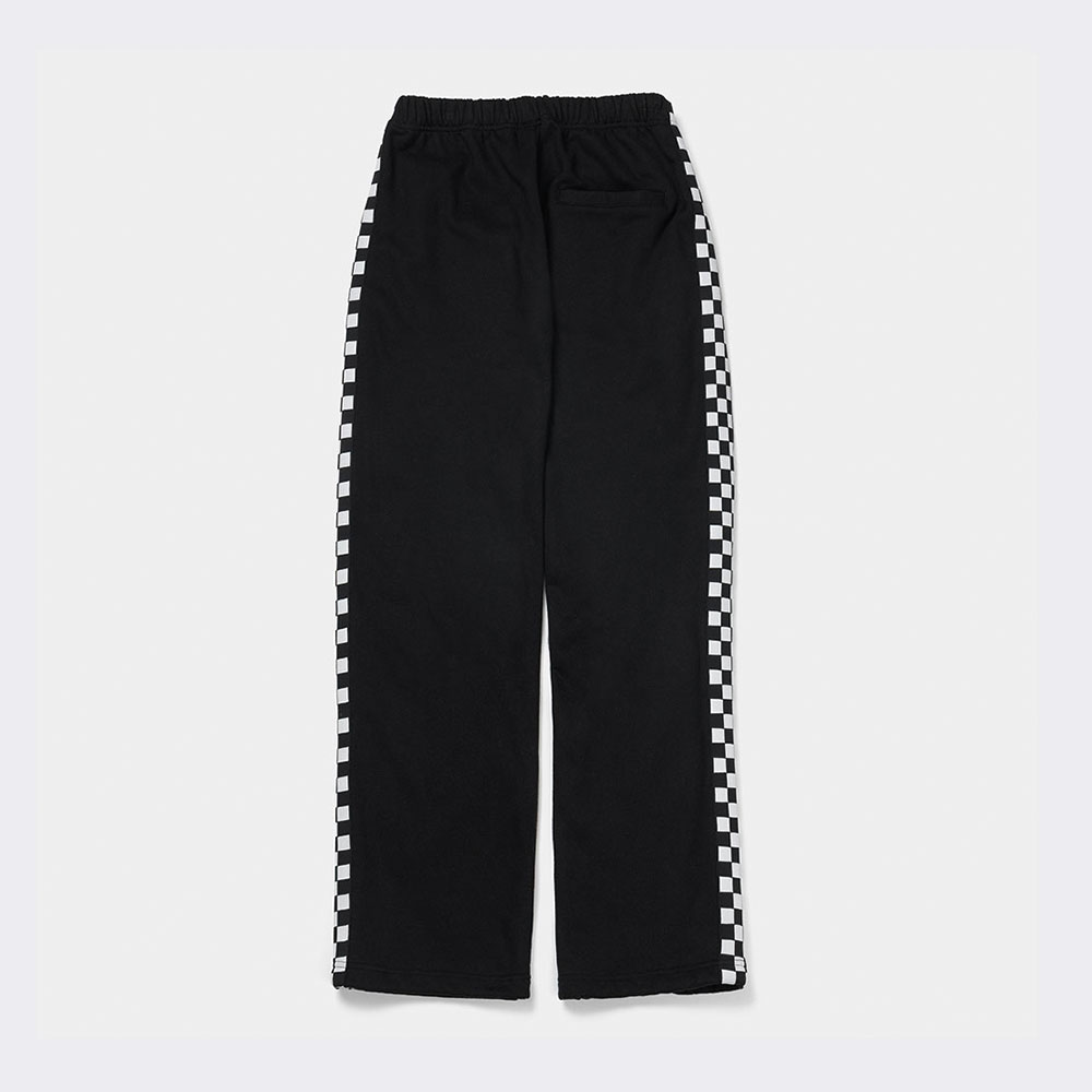 Checkerboard String Sweatpants (Black)