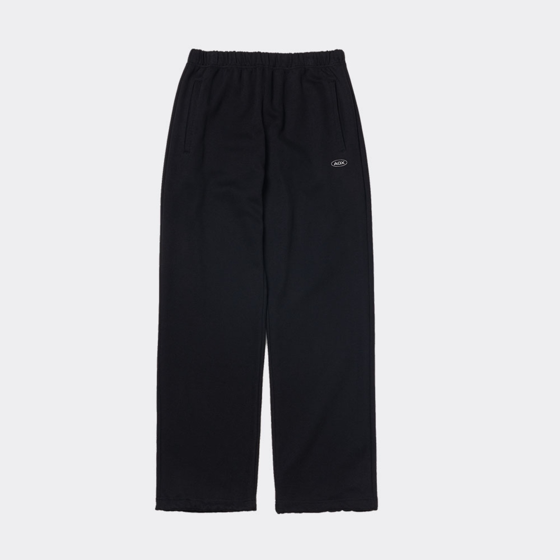 String-detailed Sweatpants (Black)