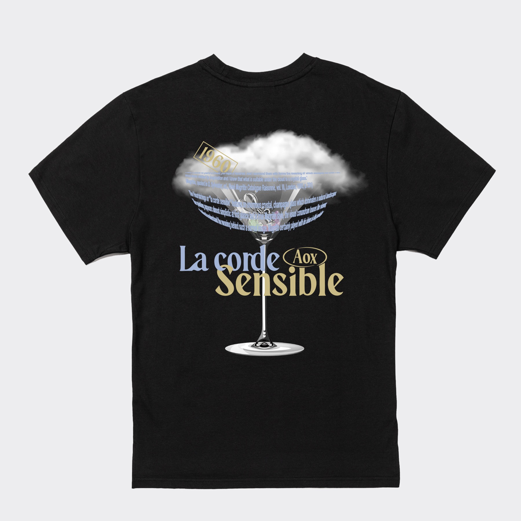 Cloud Cup T-shirt (Black)