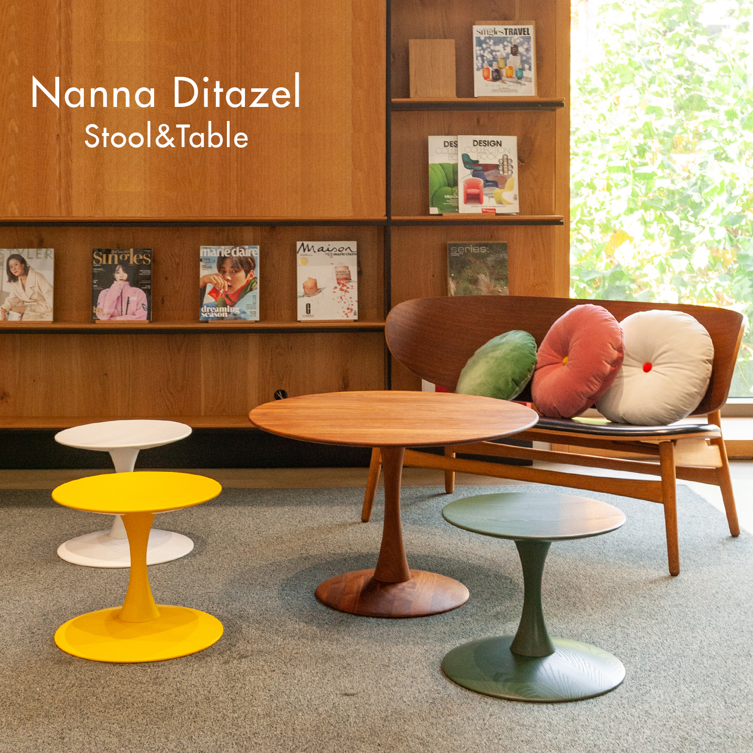 Nanna Ditael - Stool&Table