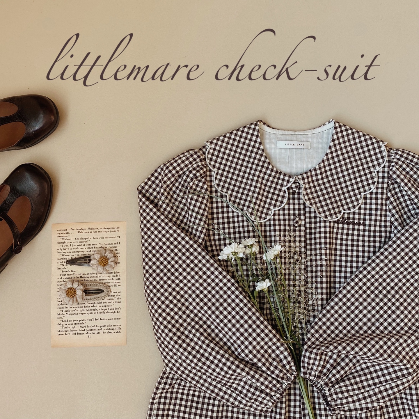 littlemare check suit