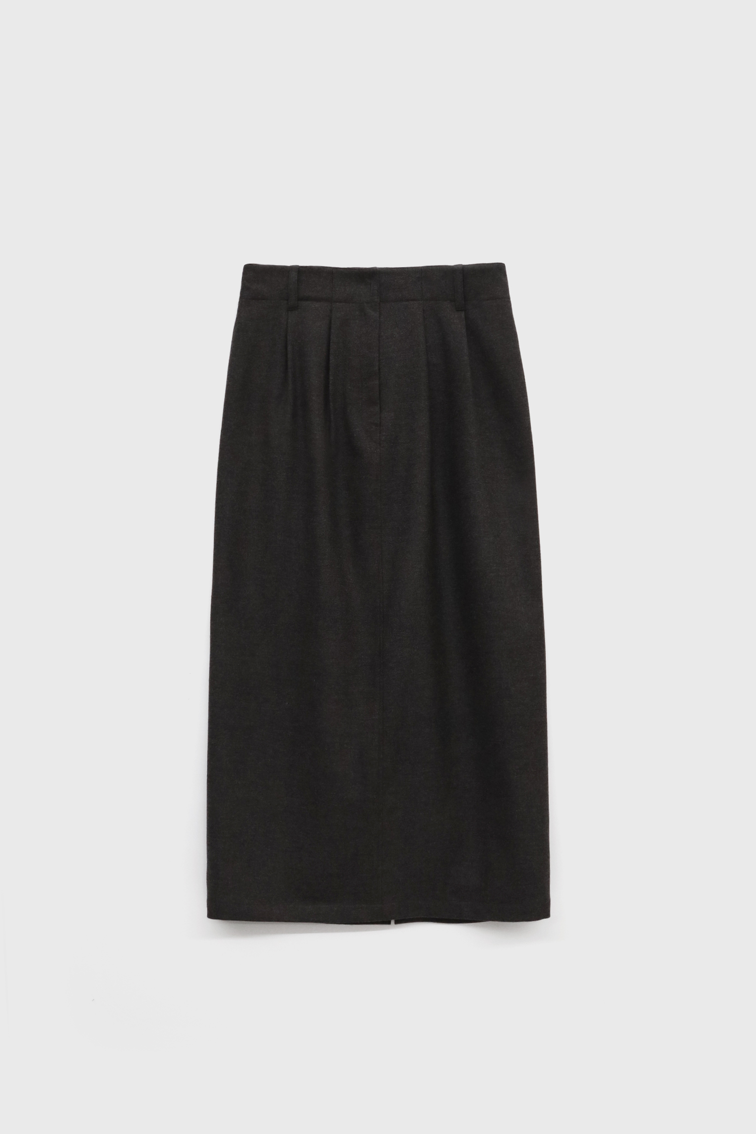 Cash Wool Long Skirt