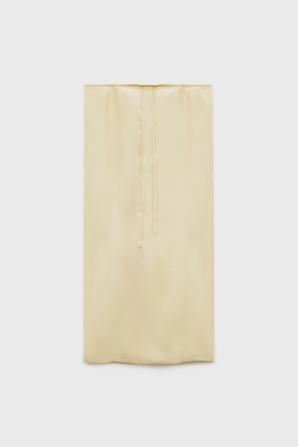 Two Layers Wide String Silk Skirt