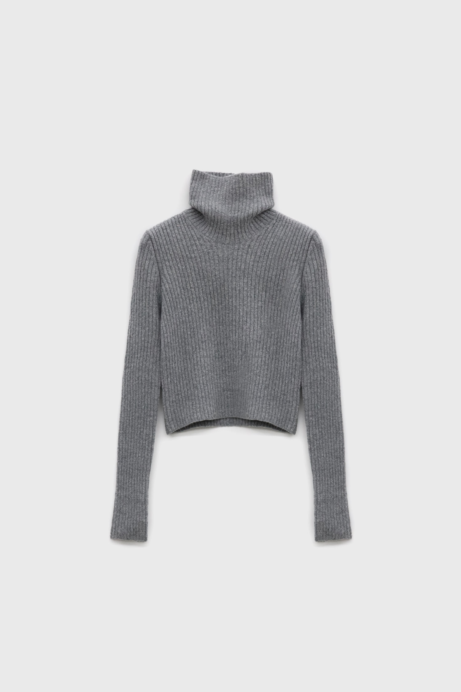 High Neck Wool Sweater