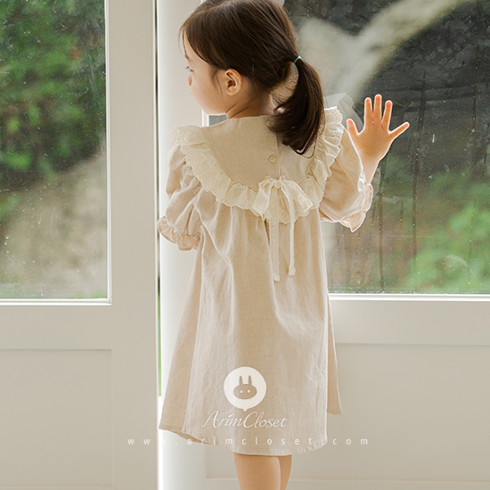 [3차제작] 오늘도 그녀랑 함께해 행복한 하루, 여름이야기 - romantic lace organic style baby linen + cotton dress