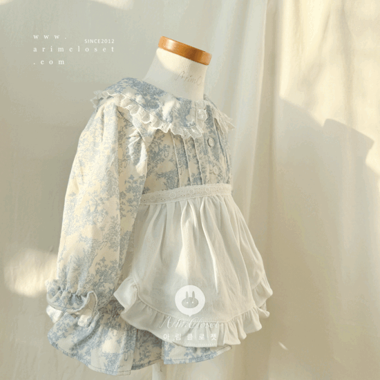 쪼꼬미의 앙증맞은 앞치마인걸요 &gt;.&lt; - so cute lace baby cotton baby apron