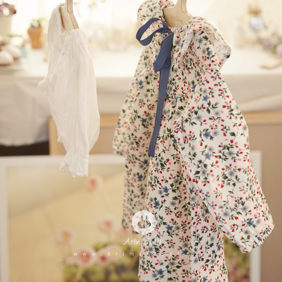 [16차제작] 그녀의 여행같은 예쁜하루 :) -   baby flowers cotton dress