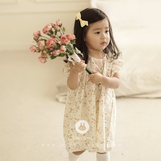 [4차제작] 작은 손으로 만든 그녀의 꽃밭 - flower baby dress