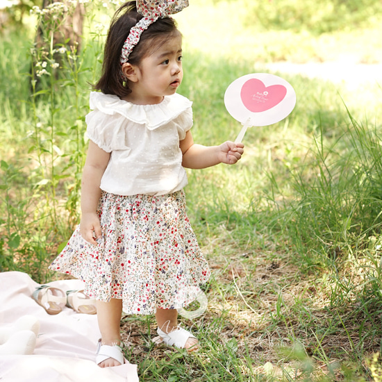 [5차제작] 송이송이 쪼꼬미 꽃송이 &gt;.&lt; - lovely flower cancan baby bloomer skirt