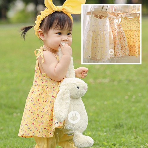 아장아장 귀여운 쪼꼬미랑 놀러가는 날 - yellow 3color cute cotton blouse