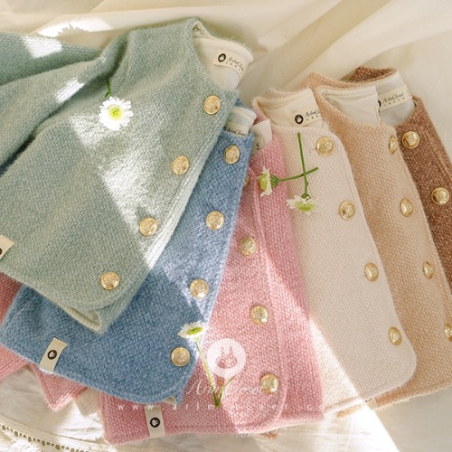 [4차제작] 쪼꼬미에게 찾아온 봄날같은 포근한 햇살 :) -  6color soft in cotton classic desgin jacket
