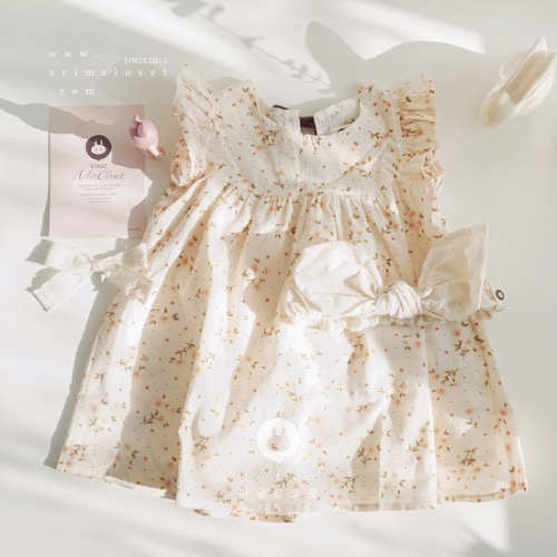 [4차제작] 작은 손으로 만든 그녀의 꽃밭 - flower baby dress