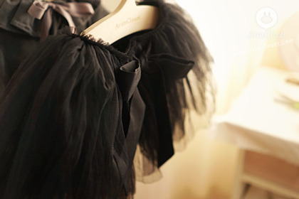 [14차제작] 시크한 그녀의 러블리한 반전- black baby ribbon tutu