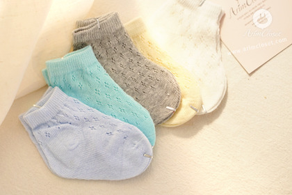 여름에도 쪼꼬미 귀여운 발을 부탁해 - 5color baby socks (1ea)