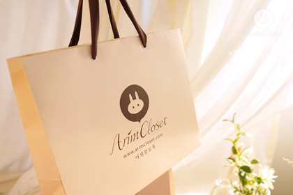[2차제작] 소중한 선물에 함께 :), 고급 쇼핑백 -  ArimCloset gift shopping bag