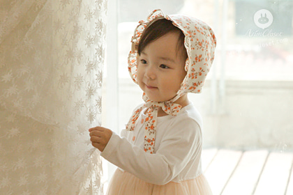 [2차제작] 아기 꽃처럼 귀여운 쪼꼬미가 왔또요, 보넷이야기 - cute flower baby bonnet
