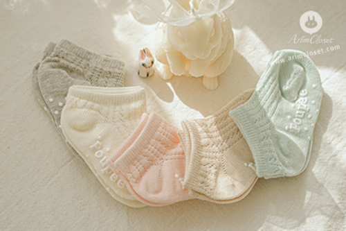 [2차입고] 쪼꼬미의 신나는 여름날에 즐겨신는 양말 :) - 5color baby summer socks set (5ea 1set)