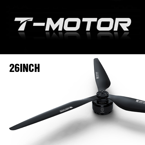 [T-MOTOR]26&quot; 3-Blade Carbon Fiber Propellers (G26x8.5)