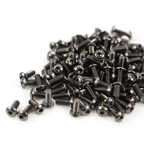 M4 Round Headed Bolts 10mm (Set of 10)