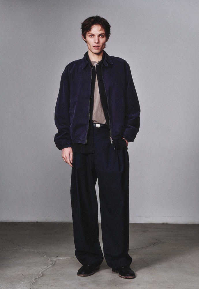 ❤️25秋新作 新品♡ SelfPortrait 青ツイードジャケット♡　F83 A.F ARTEFACT / ag-10028 / オーバーサイズツイルロング