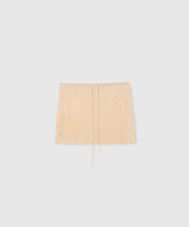 ◇NIEEH◇ BLOCK SKIRT_WHITE NEW IN - NIEEH