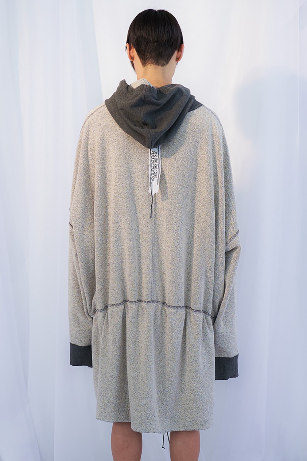Inside out layered hoodie GR