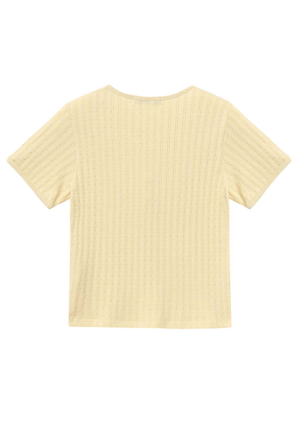 Clover Cotton T-shirt (Yellow)