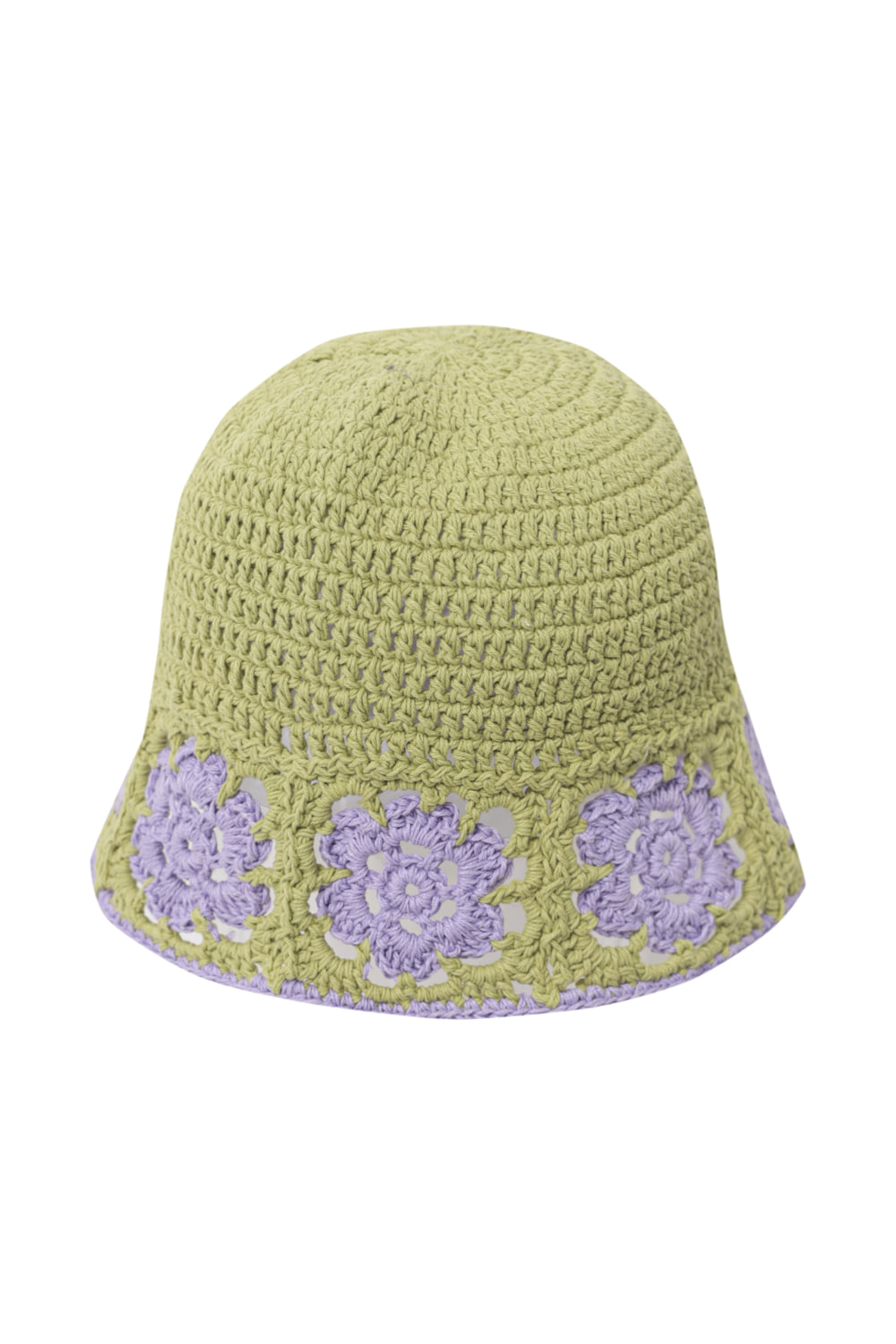 Aria Hand Embroidered Bucket Hat (Olive)