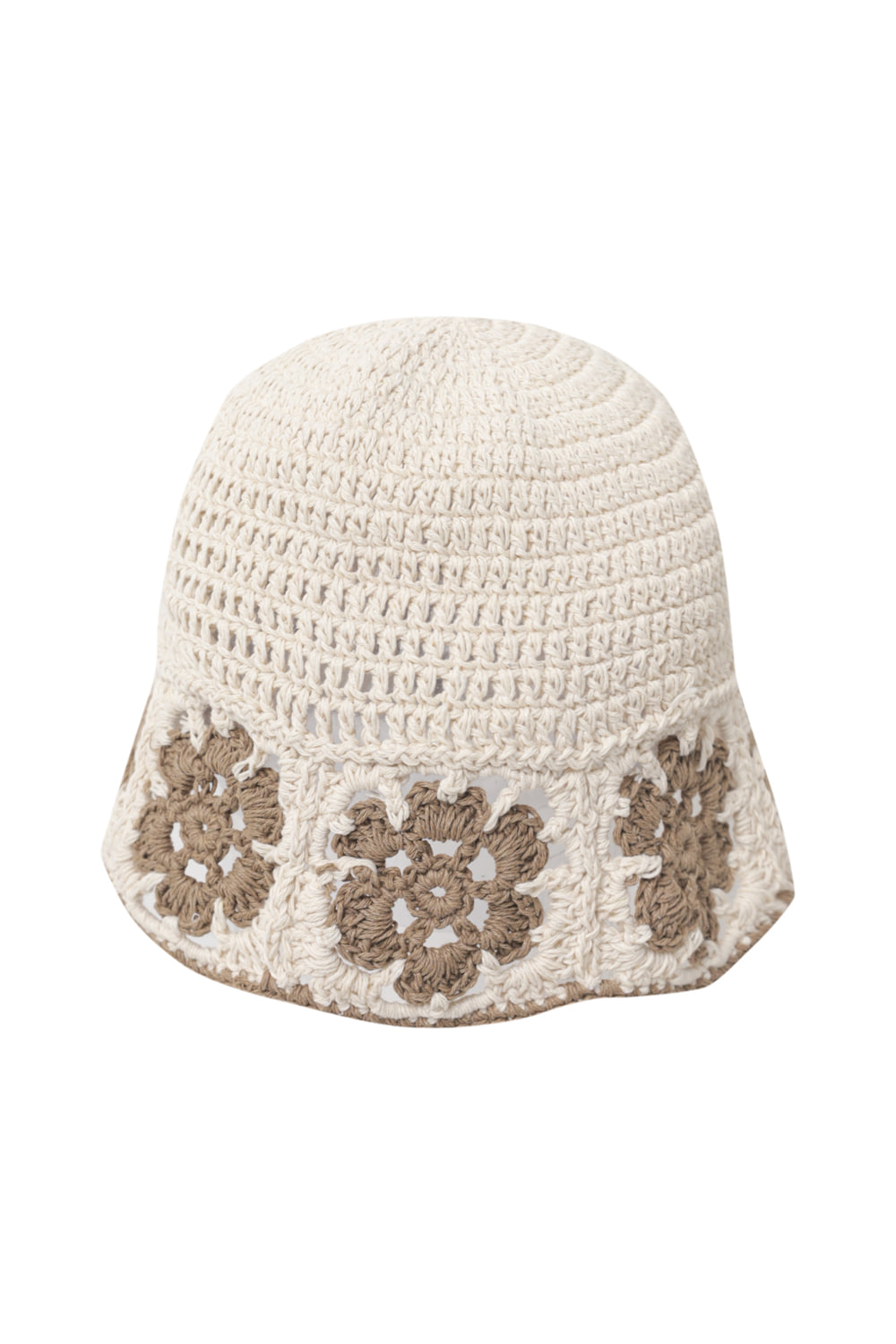 Aria Hand Embroidered Bucket Hat (Ivory)