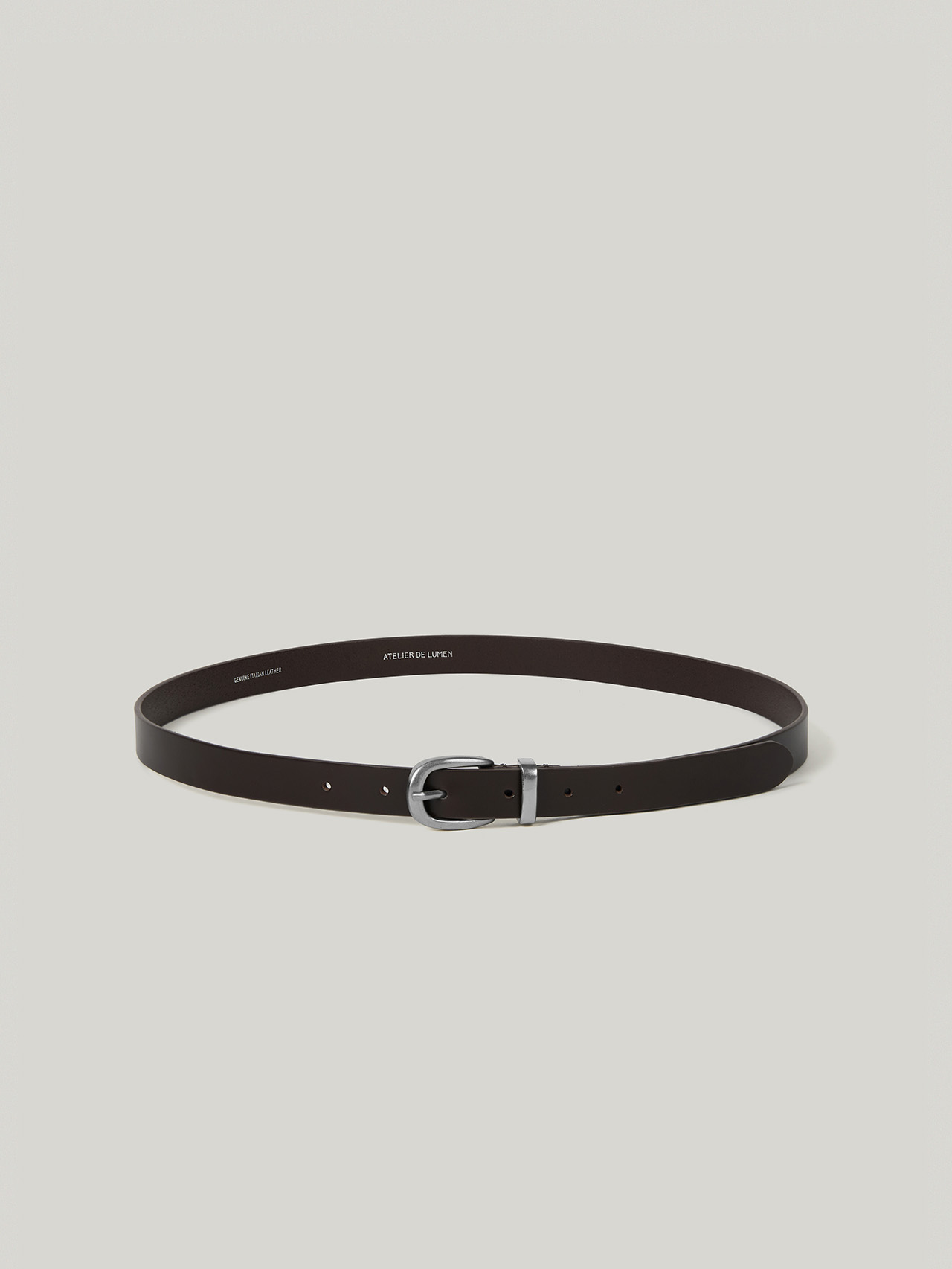 【Atelier de LUMEN】 SOBRE LEATHER BELT 2色 ★送料関税込み★ SHOP - BELT - Atelier de LUMEN