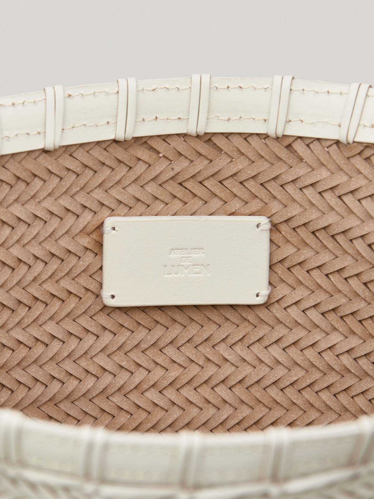 【Atelier de LUMEN】 TWIG BAG IVORY Atelier de LUMEN