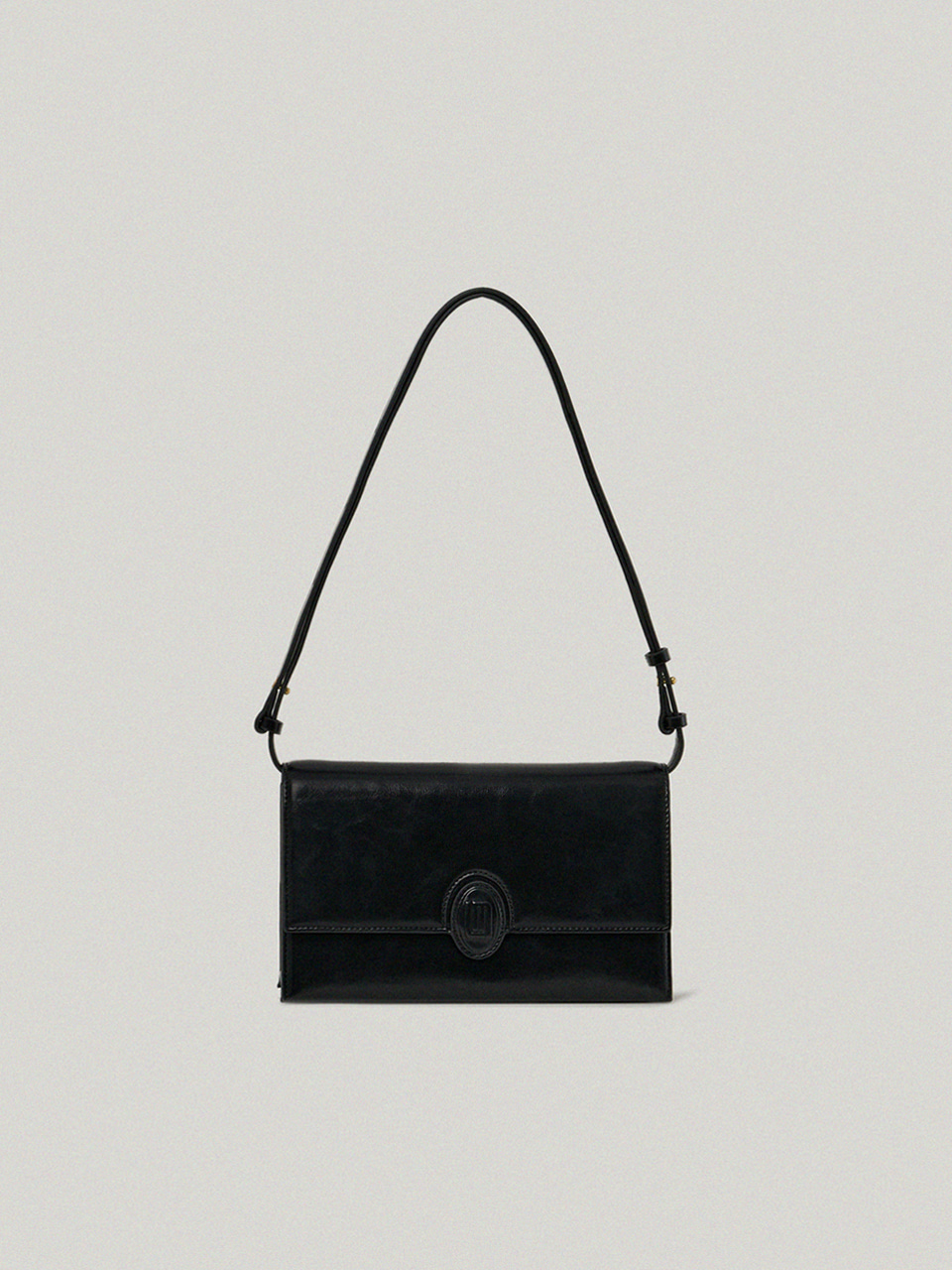 Aude Shoulder Bag / Soft Black