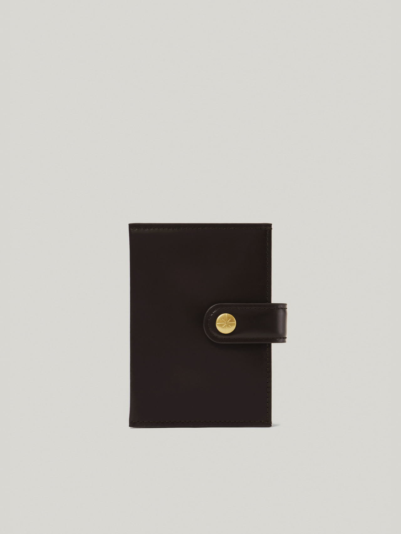 DOUBLE CARD HOLDER (ORGAN BROWN)