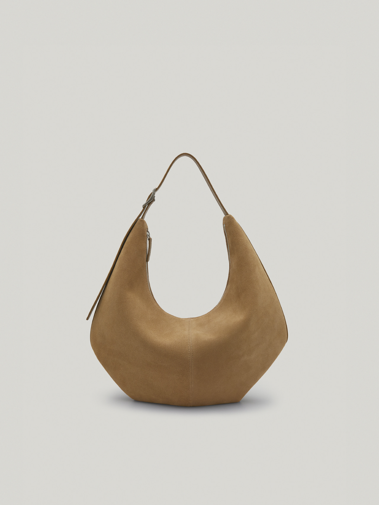 [Atelier de ALUMEN] ナネルスエードバッグ BK/ 韓国発 SHOP - NADEL - Atelier de LUMEN