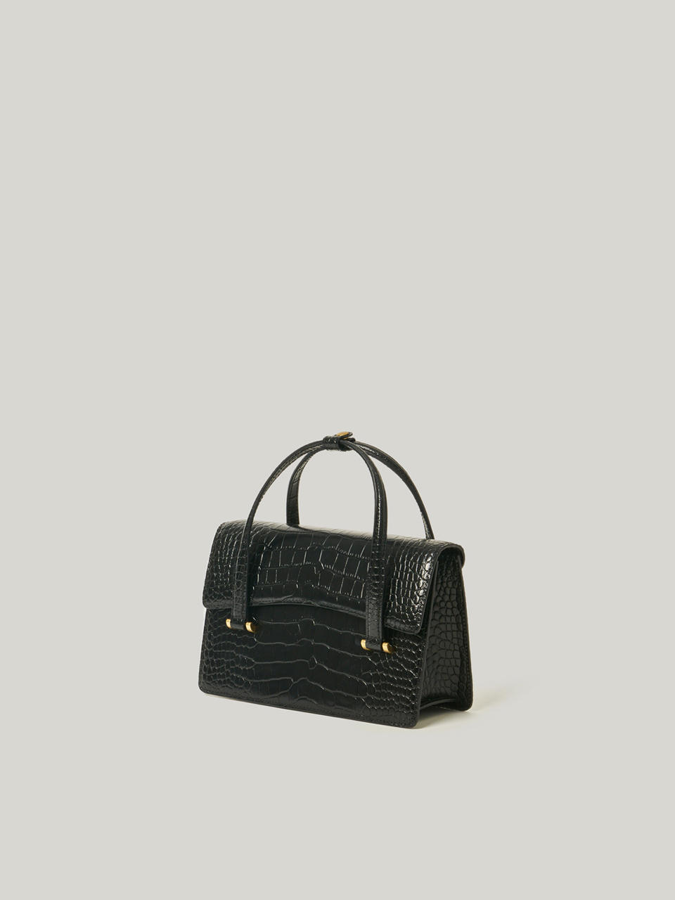 Charlotte Coupe Bag / Pattern Black