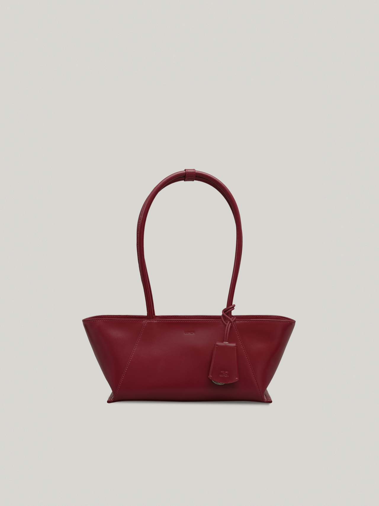 [韓国人気]★LUMEN★MONIQUE BAG★牛革 ショルダーバッグ★ MONIQUE SHOULDER BAG (CARMINE RED) - Atelier de LUMEN
