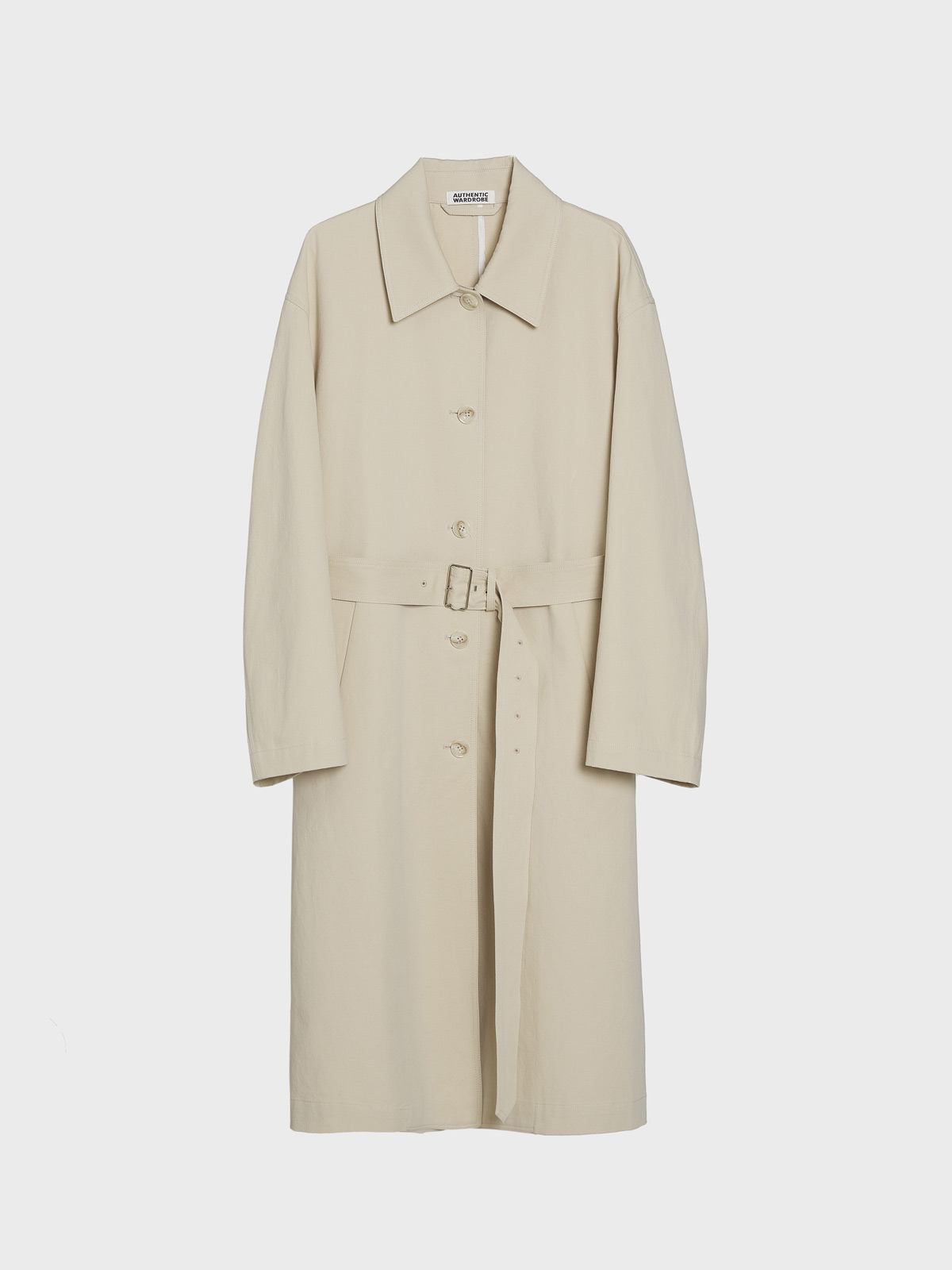 Belted Maxi Trench Coat