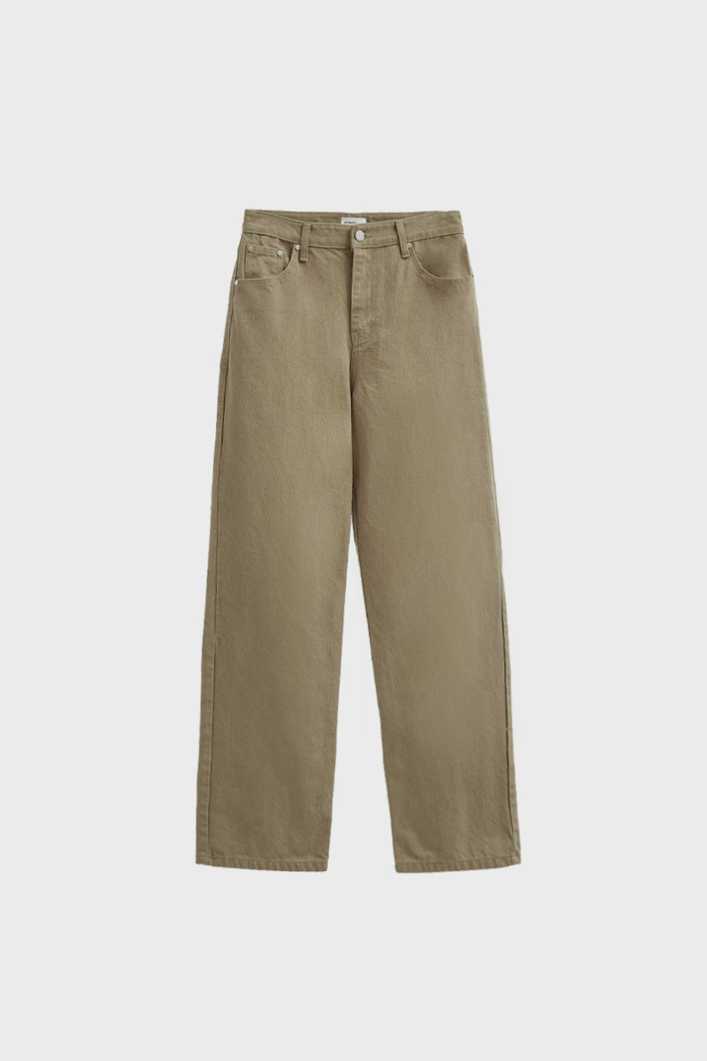 Semi-wide minimal pants