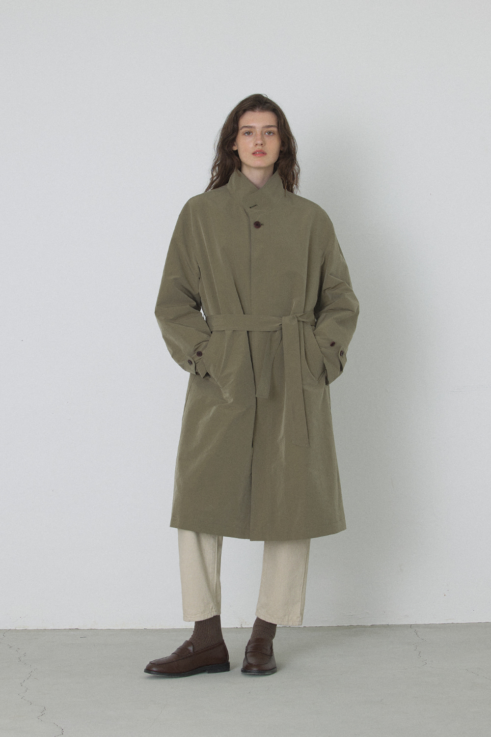 Over Hidden Trench Coat