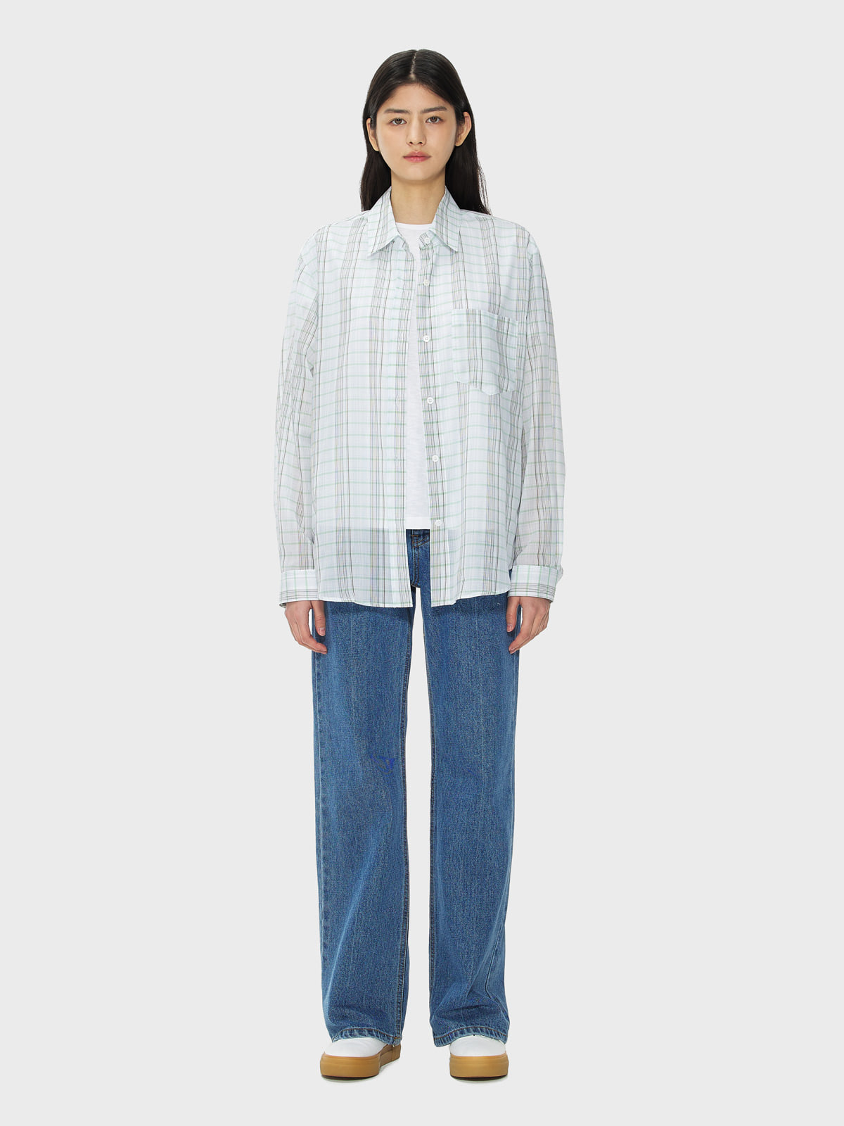 Casual Cotton Check Shirt