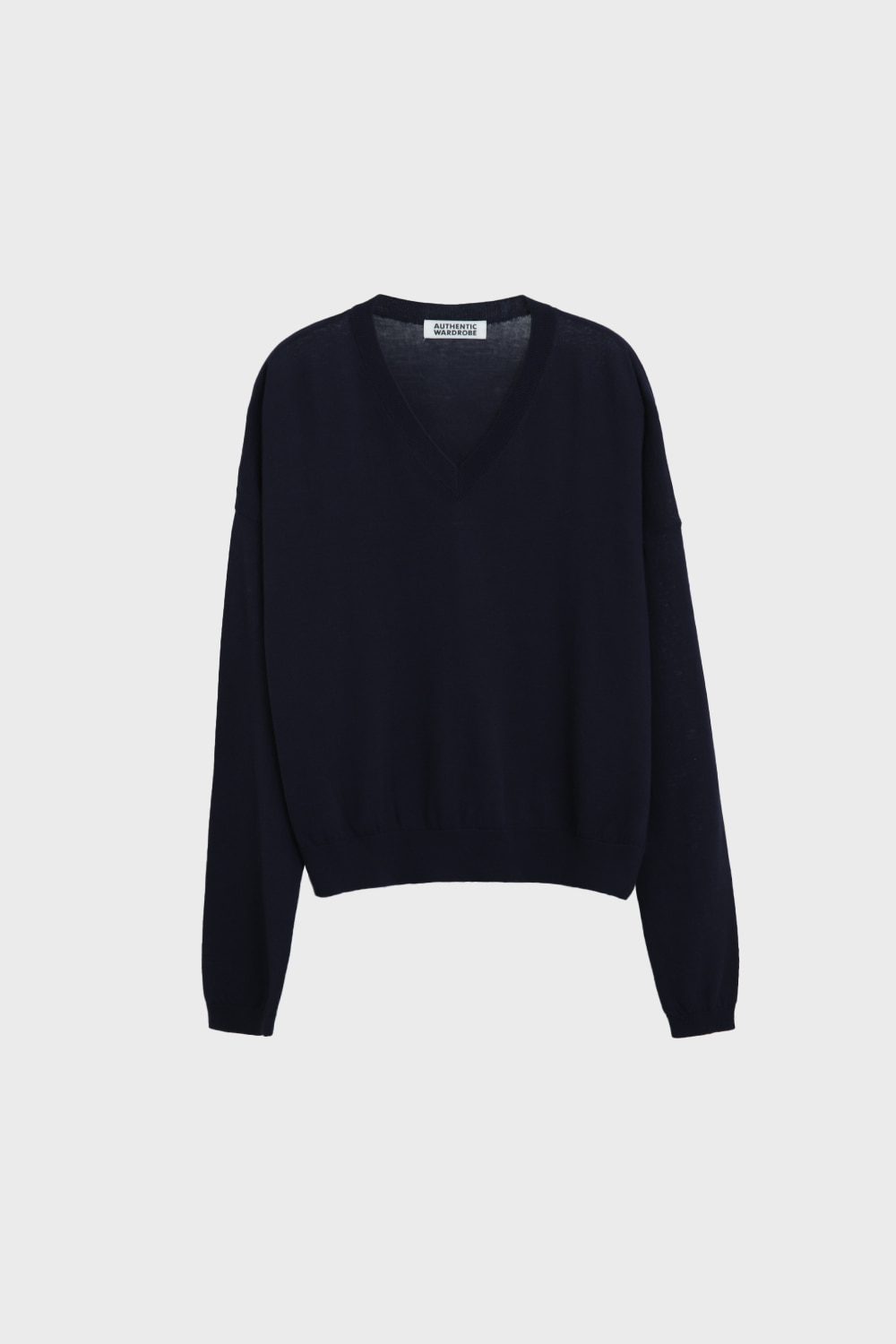 Loose Modern V-Knitwear