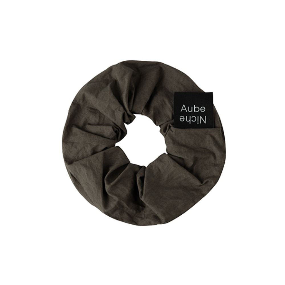 LIS WATER SCRUNCHIE_CHARCOAL
