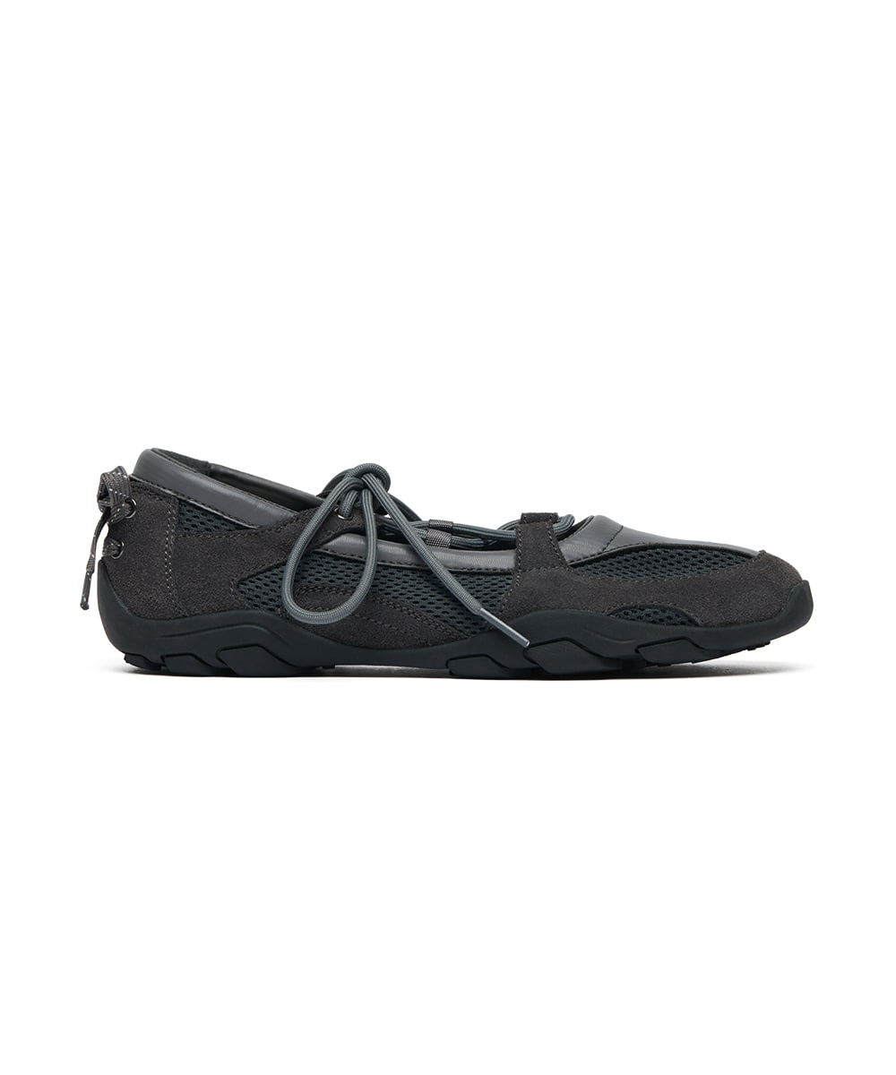 NICOLE WEAVING LACEUP SNEAKERS V2 - CHARCOAL - ROCKFISH WEATHERWEAR