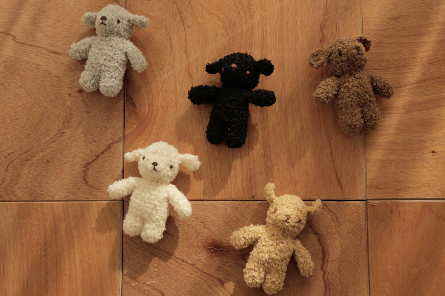 poodle knittng toy (5color)