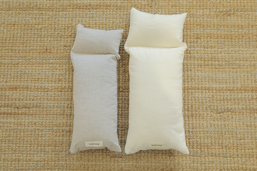 stripe soft cushion (2color)