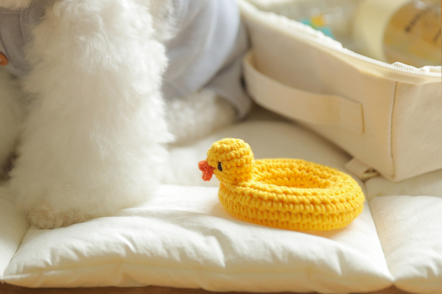 duck knitting tube