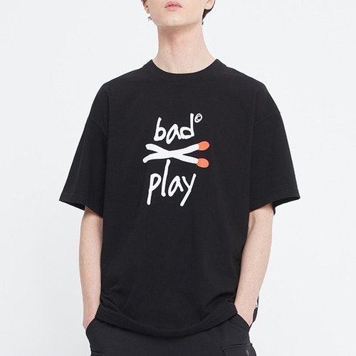 PLAY WITH BAD TEE_BLACK