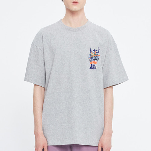 BAD PLANET TEE_GREY